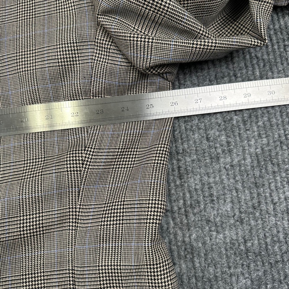 Lauren Ralph Lauren Mens Sport Coat 48L Gray Prince of Wales Wool Check - Picture 9 of 12